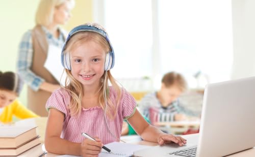 Disney Frozen Kids Headphones with 3.5mm Jack, Wired Headphones for School, Home or Travel - color: Frozen