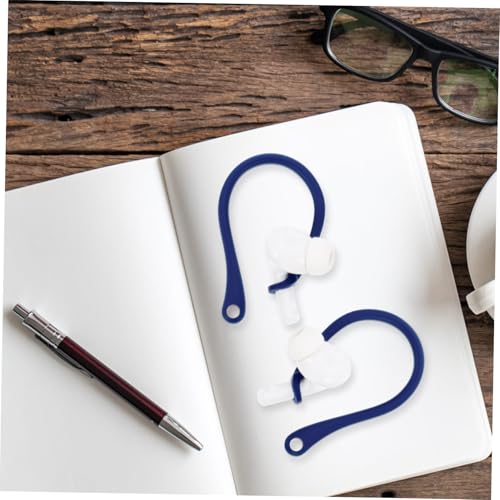 Anti-Lost Ear Hook Holders Silicone Ear Hooks for /3 Secure Earbud Holders for Running Gym Yoga Walking 2 Pairs 2.36 X 1.69 X 0.39 in