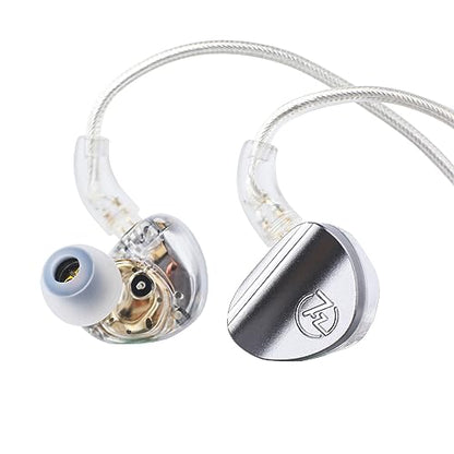 Linsoul 7HZ SONUS 1DD+1BA Dual Driver in Ear Monitor HiFi Wired Earbuds IEM - color: Grey
