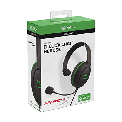 HyperX CloudX Chat Headset – Official Xbox Licensed, Compatible with Xbox One and Xbox Series X|S, 40mm Driver, Noise-Cancellation Microphone, Pop Filter, In-Line Audio Controls, Lightweight - size: Wired, style: CloudX Chat