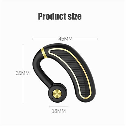 Bluetooth Headset,Wireless Bluetooth 4.1 Business Headphone Earphone Super Long Standby Earpiece with Mic,Sweatproof,Noise Reduction,Mute Switch for Cell Phone, Skype, Truck Driver,Office,Sport