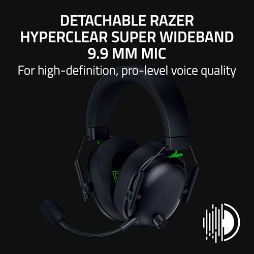 Razer BlackShark V3 Wireless Xbox Gaming Headset, 50mm Drivers, Black - color: Black, style: Xbox