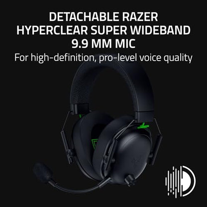 Razer BlackShark V3 Wireless Xbox Gaming Headset, 50mm Drivers, Black - color: Black, style: Xbox
