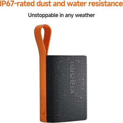 Xiaomi Sound Packet Mi Portable Bluetooth 5.4 Speaker, IP67 Waterproof Outdoor Bluetooth Speaker with Dynamic Sound, Supports TWS Connection, 10 Hours Playback Time, Black