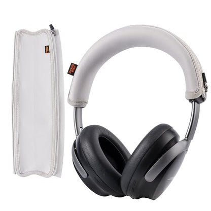 QuietComfort Ultra Headband Cover Compatible with Bose QuietComfort Ultra Headphones Thicker Sports Fabric Replacement Headband Cushion Pad Cover Headphone Headband Protector (Grey)