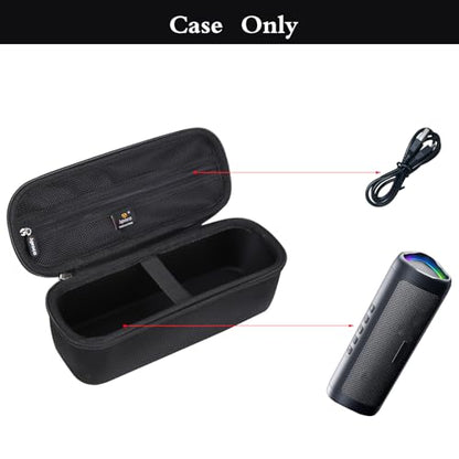 Aproca Case Compatible with BolaButty Bluetooth Speaker, Portable Bag for Accessories -Black (Case Only) - color: Black