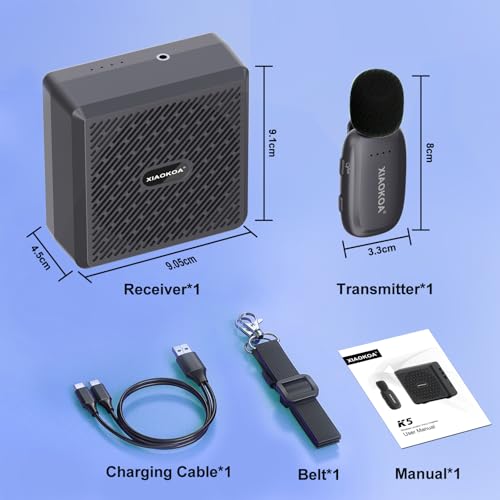 Wireless Lavalier Microphone with Voice Amplifier for Teachers | Bluetooth Speaker with Lapel Mic, Charging Portable Mini Mics, 2.4G Clip Microphones System for Tour Guides Fitness Meetings - color: Black2