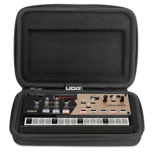 UDG Creator Hardcase for Korg Volca Series - EVA Durashock Protection Case, Black (U8435BL)
