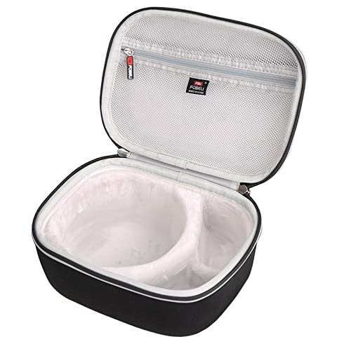 FBLFOBELI Hard Case for Walker's Razor Slim/Howard Leight Shooting Ear Protection Electronic Shooting Muffs Earmuff - color: Black