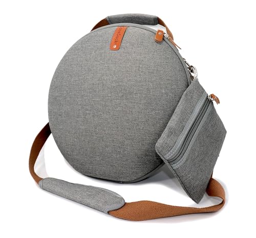 Carrying Case for Harman Kardon Onyx Studio 9 Portable Stereo Bluetooth Home Speaker (Tweed Gray) - color: Tweed gray