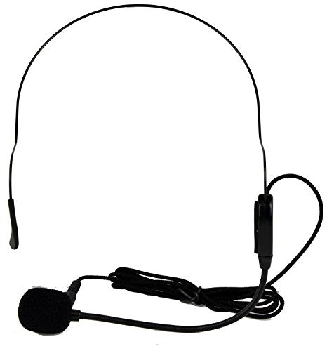 Hisonic HS122B-LL Portable Lithium Battery Rechargeable PA (Public Address) System with Dual Wireless Microphone System and Car Charger Cable, Black (2 Belt-Packs, Black)