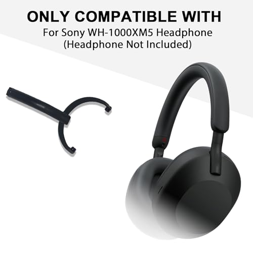 Adhiper Swivel Hinge Repair Kit for Sony WH-1000XM5 Headphone,Black-Left | Durable Replacement Headband Hanger Bracket Parts Accessories,As Same As The OEM,for Professionals/People Who Like Challenges