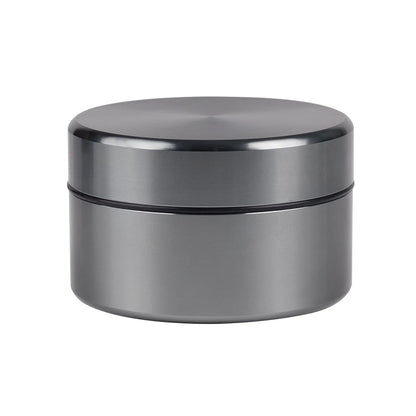 Soundlink Aluminum Alloy Earphone Case Waterproof in Ear Monitor Storage Box with Sponge Lining(Grey) - color: Grey