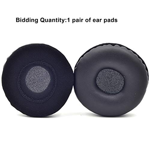 Defean Earpads for Logitech H390/H391/H600/H609/H760 Headphones | Black Ear Pads Cushions with Soft Protein Leather, Noise Isolation Foam