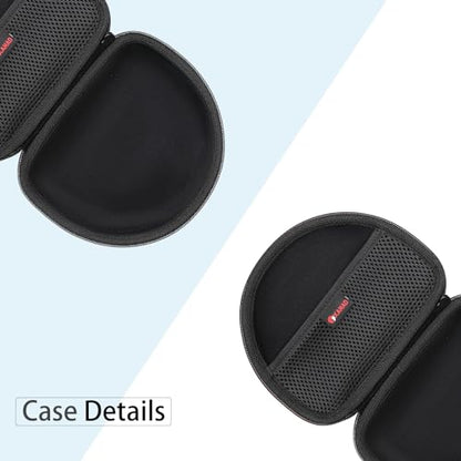 XANAD Hard Case for JBL Junior JR 470NC/460NC/320 Kids Headphones, Black | for iClever BTH12 HS19 BTH20 BTH22 BTH26/Candy Bila/Acer/JBL/MIDOLA/JoySpark/JLab/ADOOPE/Spiderman/EarFun/ Etc Kids Headphone - color: Black