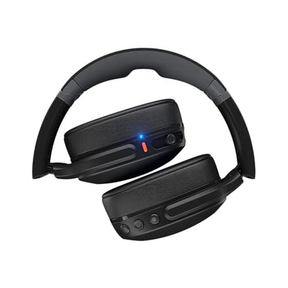Skullcandy Crusher Evo Wireless Multi-Sensory Bass Headphones - True Black | Bluetooth, Noise Isolating Over-Ear Fit, 40 Hours Battery, Microphone, Working Out, Gym, Travel, Studying, Music - color: True Black