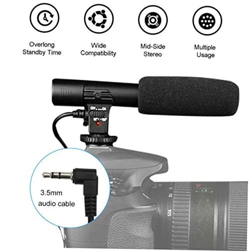 Camera Microphone for DSLR and Camcorder, Interview Recording