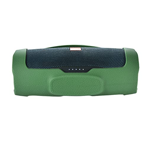 Silicone Case Cover Compatible with JBL Charge Essential 2 Speaker,Compatible with JBL Charge 4 Speaker (Green) - color: Green
