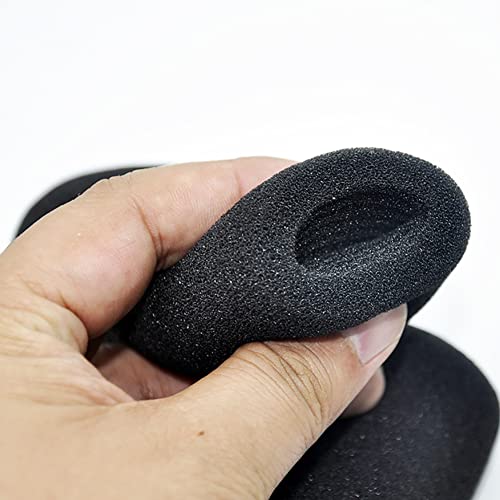 GSHLLO 2 Pcs Camera Microphone Windscreens Microphone Foam Cover Microphone Sponges Shotgun Microphone Windshield Headset Microphone Covers