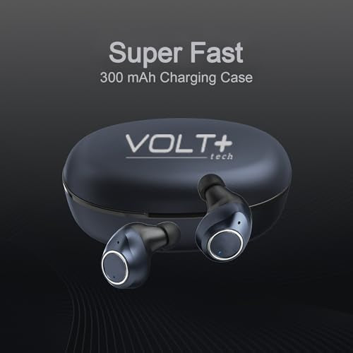 Wireless V5.3 Bluetooth Earbuds Compatible with Samsung Galaxy Z Fold 5 IPX6 Super Bass Plus 24Hrs Charging Travel Case for in-Ear Headphones