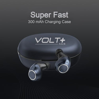 Wireless V5.3 Bluetooth Earbuds Compatible with Samsung Galaxy Z Fold 5 IPX6 Super Bass Plus 24Hrs Charging Travel Case for in-Ear Headphones