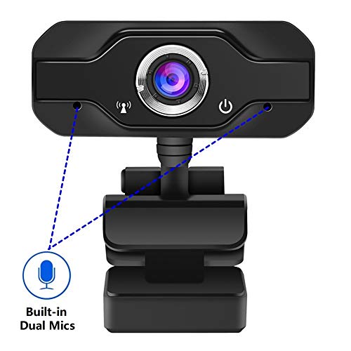 1080P Webcam with Microphone,Web Camera,Computer Camera,Computer Monitor with Camera and Microphone,USB Plug and Play,110-degree Wide Angle Streaming Camera for Laptop Desktop Video Calling Recording