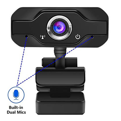 1080P Webcam with Microphone,Web Camera,Computer Camera,Computer Monitor with Camera and Microphone,USB Plug and Play,110-degree Wide Angle Streaming Camera for Laptop Desktop Video Calling Recording
