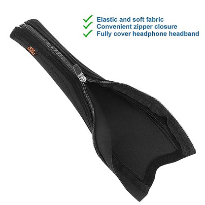 MDRZ1R Protective Headband Cover Compatible with Sony MDR-Z1R Headphone Thicker Sports Fabric Replacement Headband Cushion Pad Cover Black