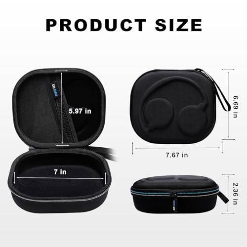 Hard Case for JBL Headphones, Black | Compatible with JBL Junior 320/ 320BT/Junior 470NC/JR 460NC/ Tune 520BT 510BT 720BT 770NC 670NC/ Live 670NC 770NC Headphone - color: Black