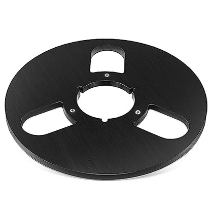 Reel to Reel Tape Recorder Accessory Aluminum Alloy Take up Reel Empty Reel 3 Holes for Enhanced