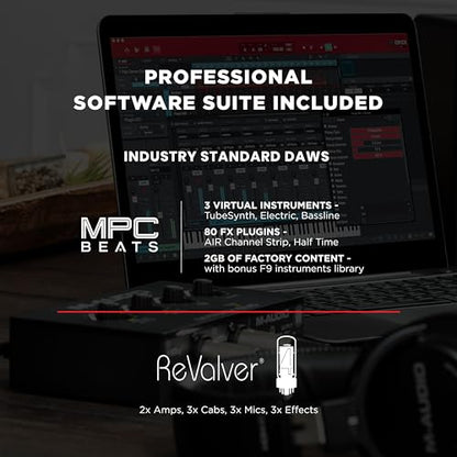 M-AUDIO M-Track Duo USB Audio Interface | Dual XLR, Line and DI Inputs, Professional Software Suite for Recording, Streaming, and Podcasting - size: Audio Interface, style: Interface Only