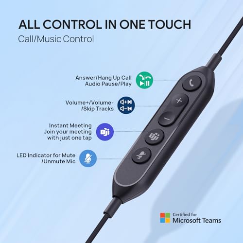 Yealink UH42 USB-C/A Wired Headset,AI Noise Cancelling Mic,in-Line Controls | Teams/Zoom Certified, Stereo Headphones,Plug & Play for Computer/Laptop/Phone,7ft Cable, Dynamic EQ, Call Center, Office,Home - color: Dual-Ear, size: USB-C/A