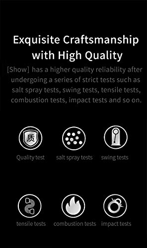 Keephifi 24 Core MMCX Earphone Cable - KBEAR [Show] Upgrade Cable, 5N OFC Silver Plated, 120cm, Compatible with DM7 T3 T2 FH5 FH9 FA9 I3 FH5S (MMCX, Black)