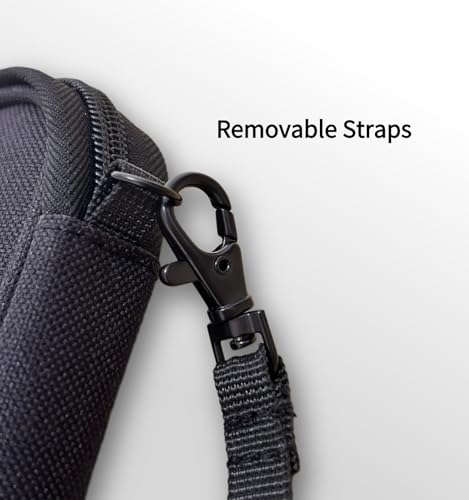 Cord Organizer Travel, Cable Bag, Electronics Organizer Travel Case, Tech Carrying Pouch, Charger Carrying Case, Tech Gifts, Black 11B