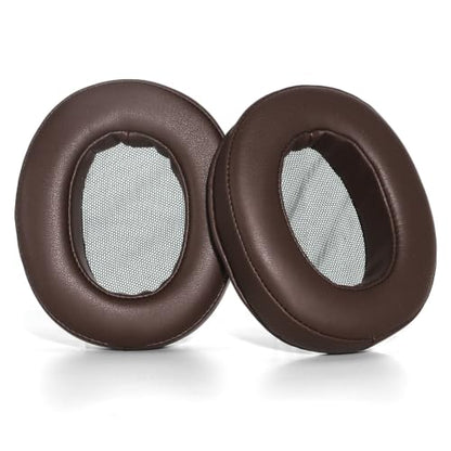 Replacement Ear Pads for Sony MDR-1A/ MDR-1ADAC Headphones - Brown | Fit for Sony MDR-1A/ MDR-1ADAC/ MDR1A Headsets, Premium Protein Leather, Memory Foam Ear Cushions, Comfort Fit, Easy Install