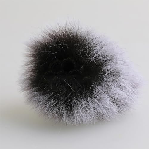 Upgrades Furry Wind Muff For ZV1 VLOG Mic Furry Windscreen Muff WindShield Long Lasts Performances Wind Cover Cloth
