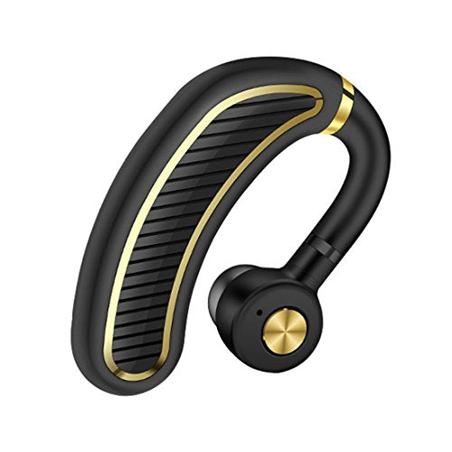 Bluetooth Headset,Wireless Bluetooth 4.1 Business Headphone Earphone Super Long Standby Earpiece with Mic,Sweatproof,Noise Reduction,Mute Switch for Cell Phone, Skype, Truck Driver,Office,Sport