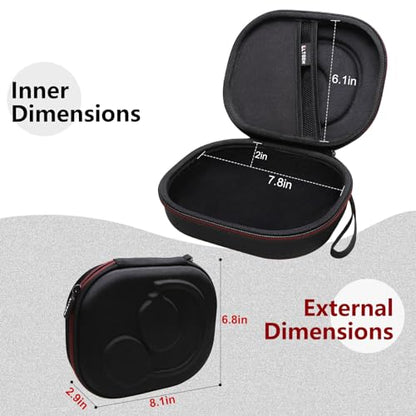 Case for JBL Tune 510BT/720BT/770NC/520BT/520C/670NC Headphone Black | Hard Carrying Travel Case for JBL Live 670NC/770NC/680NC/780NC Headphones - color: Black