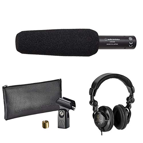 Audio-Technica AT875R Line + Gradient Shotgun Condenser Microphone and Headphone Kit