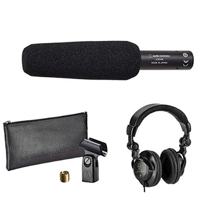 Audio-Technica AT875R Line + Gradient Shotgun Condenser Microphone and Headphone Kit