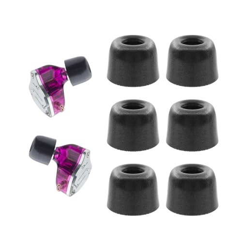 Klowcok Memory Foam Replacement IEM Eartips for KZ ZS10 Pro X ZSN, Large - size: Large
