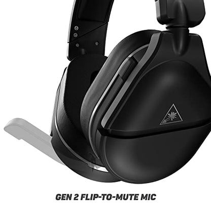 Turtle Beach Stealth 700 Gen 2 Wireless Gaming Headset for PlayStation 5, PS4 Pro, PS4 & Nintendo Switch - Bluetooth, 50mm Speakers, 3D Audio Compatibility, and 20-Hour Battery - Black (Renewed)