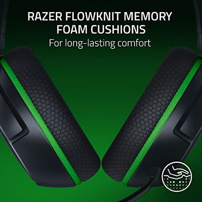 Razer Kaira HyperSpeed Wireless Gaming Headset for Xbox Series X|S, Xbox One, PC: TriForce 50mm Drivers - HyperClear Cardioid Mic - Low Latency Bluetooth - Up to 30 Hour Battery Life - Black - color: Black, style: Kaira HyperSpeed