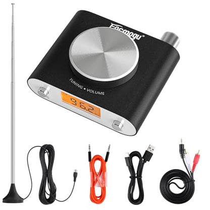 Facmogu FM Radio Receiver, Professional Si4730 Radio Receiver Mini Fm Tuner - style: FM Radio