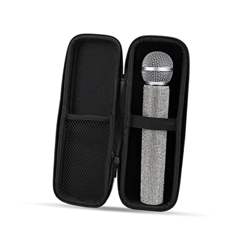 Abaodam EVA Shockproof Storage Bag Microphone Carrying Case with Handle