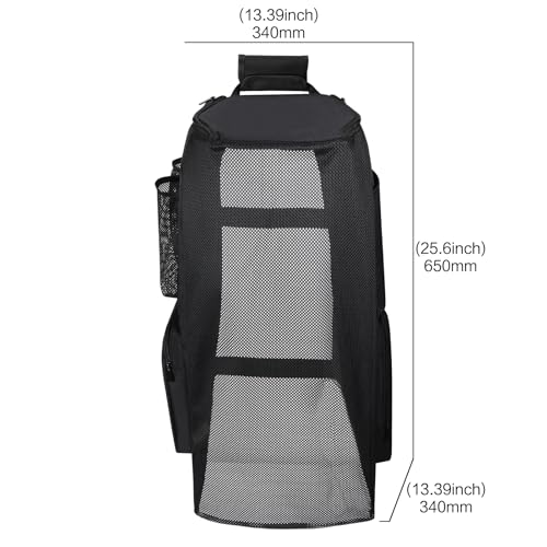 Speaker Cover for JBL PartyBox Stage 320/330, Protective Case | Fits Stage 320/330 (310 slightly loose). Heavy-duty polyester, water-resistant. no sound loss. Pockets for mic, cables