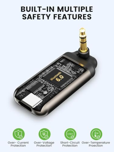 HVMLAK Air88 Bluetooth 6.0 AUX Car Adapter