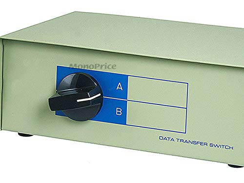 Monoprice 101371 RJ11/RJ12 AB 6P6C 2Way Switch Box