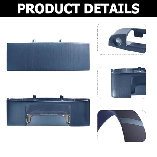 Studio Pro Hinge Replacement and Repair Kit Compatible with Beats Studio Pro (A2924) / Studio3 (A1914) Wireless Headphones – Durable Metal Folding Hinge Clip Cover Pin Set(Navy) - color: Navy