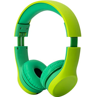 Snug Play+ Kids Headphones with Volume Limiting for Toddlers (Boys/Girls) - Green, Adult - color: Green, size: One Size